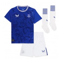 Camiseta Everton Dominic Calvert-Lewin #9 Primera Equipación para niños 2024-25 manga corta (+ pantalones cortos)